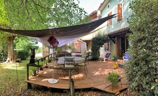 Haras Picard Du Sant Bed & Breakfast Lasserre  Exterior photo